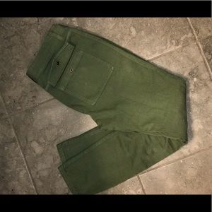 Vineyard vines olive green skinny pant